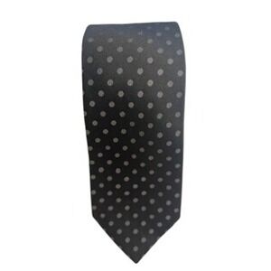 JF J. Ferrar Black Polka Dot‎ Necktie Classic Business Formal Career